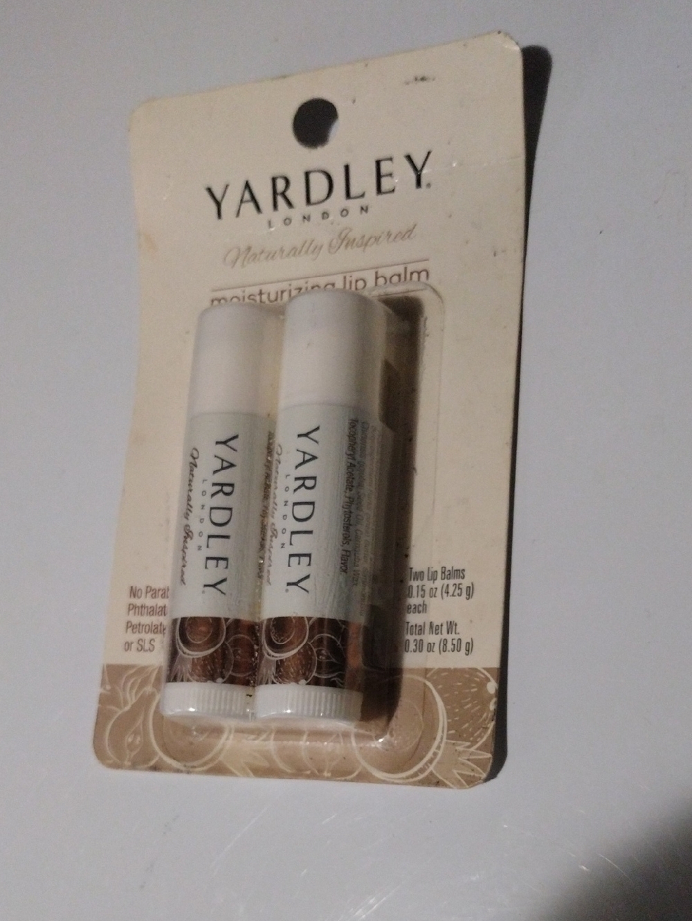 Yardley London Coconut Pear Moisturizing Lip Balm Duo - Cream